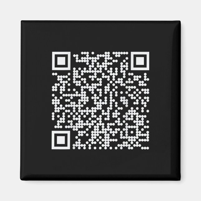 Íman Trump Dance Qr Engraçado Presidente Dance Code (Có (Frente)