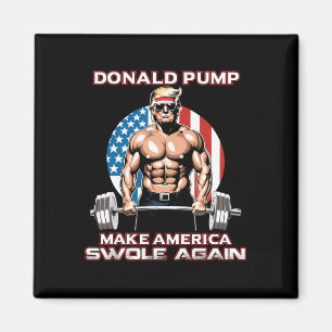 Íman Trump Donald Pump Faz a América explodir novamente