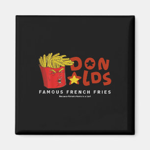 Íman Trump Donalds Fries Franceses Famosos Porque Kamal