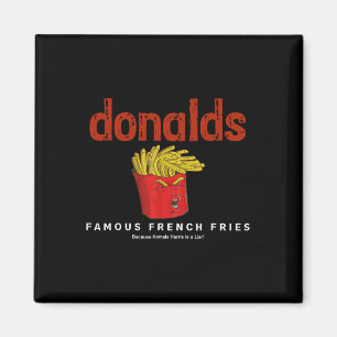 Íman Trump Donalds Fries Franceses Famosos Porque Kamal