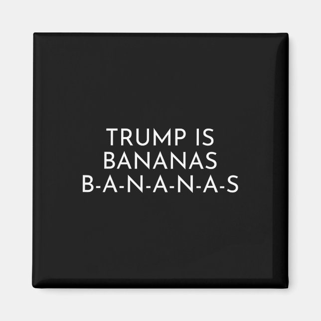 Íman Trump É Bananas – Revele a Absurdidade (Frente)
