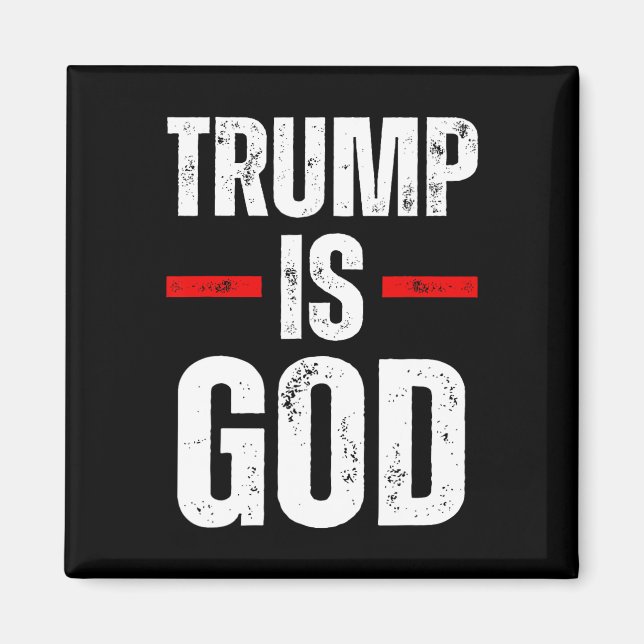Íman Trump É Deus, O Trump Engraçado É Deus (Frente)