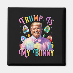 Íman Trump É Meu Coelho Caça de Ovos da Primavera Faz P