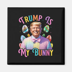 Íman Trump É Meu Coelho Caça de Ovos da Primavera Faz P
