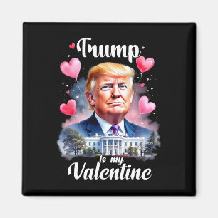 Íman Trump É Meu Dia de os namorados Patriótico Engraça