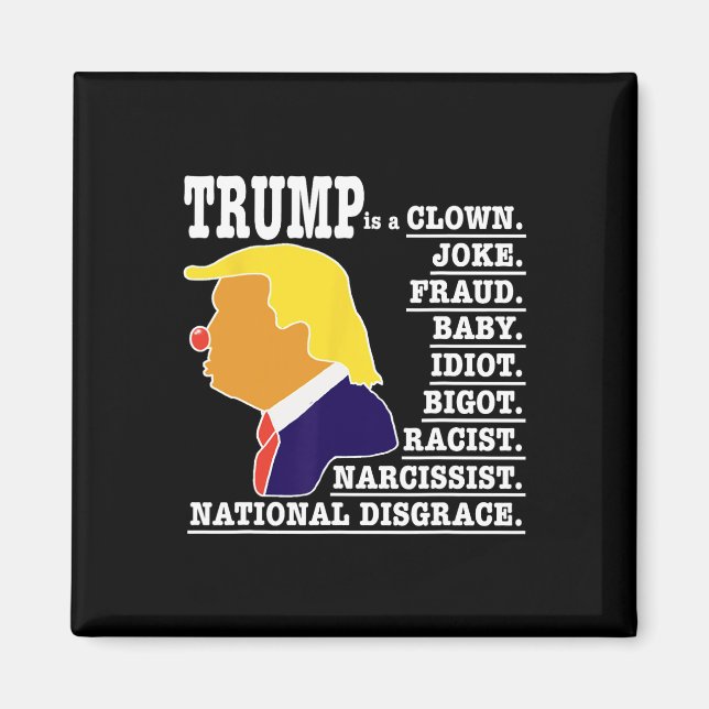 Íman Trump É Um Palhaço (Frente)