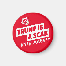 Trump é um Scab Vote Harris 2024 Presidente