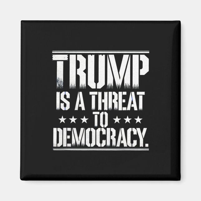 Íman Trump É Uma Ameaça À Democracia  (Frente)