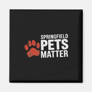 Íman Trump Eles Estão Comendo Cães Gatos Springfield Pe