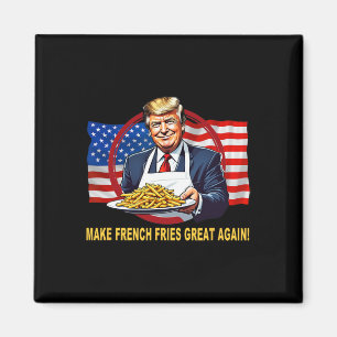 Íman Trump Engraçado Faça as Batatas Fritas Grandes Nov