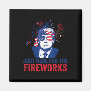 Íman Trump Está Aqui Só Para os Fogos de Artifício Funn