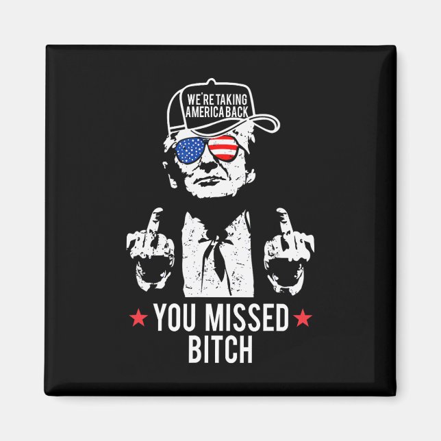 Íman Trump Estamos Levando a América Ck Você Perdeu  (Frente)