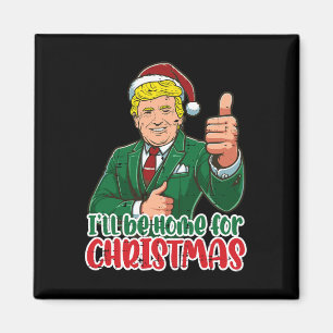 Íman Trump Estará Em Casa Para O Natal Engraçado Homens