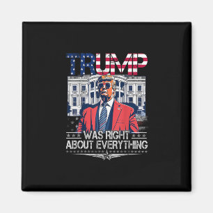 Íman Trump Estava Certo Sobre Tudo Bandeira Americana W