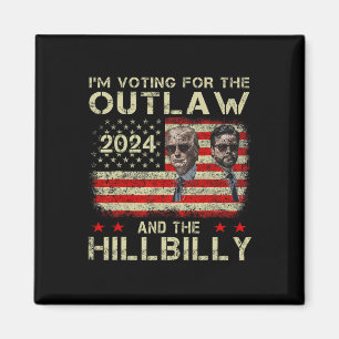 Íman Trump Eu estou votando no Outlaw e Hillbilly Trum