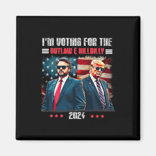 Íman Trump Eu estou votando no Outlaw e Hillbilly Trum