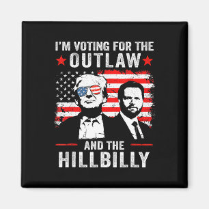 Íman Trump Eu estou votando no Outlaw e Hillbilly Trum
