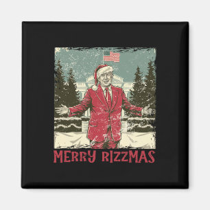 Íman Trump Feliz Rizzmas Engraçado Dança Humorística Ch