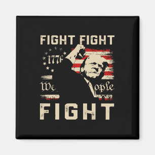 Íman Trump Fight Fight Fight 1776 Nós, A Bandeira Da Pe