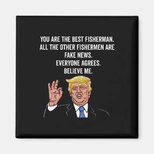 Íman Trump Fish Funny Fisher Hook Gifts