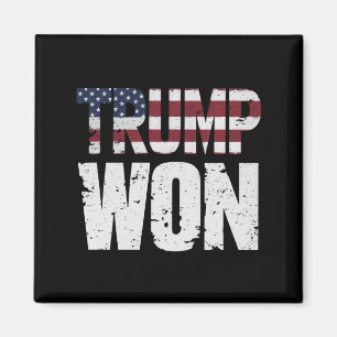 Íman Trump Ganhou 47º Presidente dos EUA Ganhou Eleição