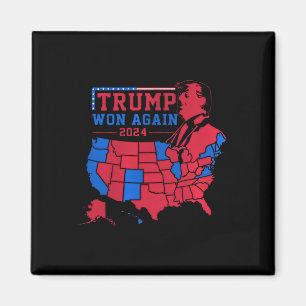 Íman Trump Ganhou Novamente O Mapa Da Onda Vermelha Dos