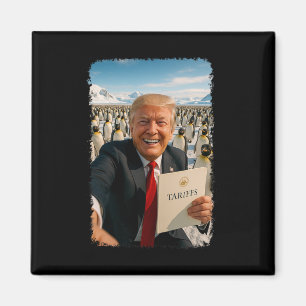 Íman Trump Impõe Tarifa Sobre Política Irônica de Pingu