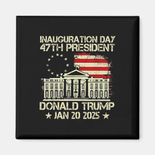 Íman Trump Inauguration Day 2025 47th Presidente dos Es