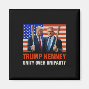 Íman Trump Kennedy Unity Sobre A Eleição Funny 2024