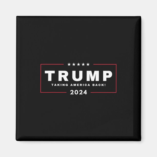 Íman Trump Levando A América De Volta Em 4 De Julho De  (Frente)