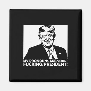 Íman Trump Meus Pronomes São Seu Ing Presidente