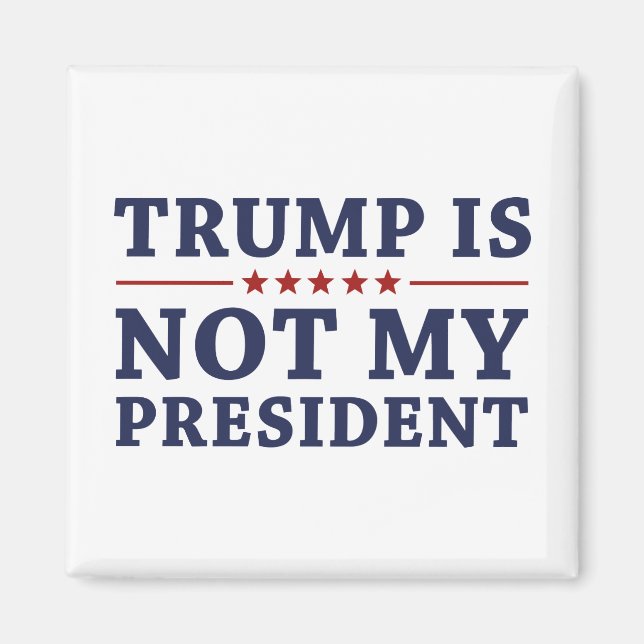 Íman Trump Não É Meu Presidente (Frente)