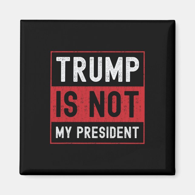 Íman Trump Não É Meu Presidente 1 (Frente)