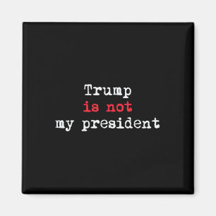 Íman Trump Não É Meu Presidente Minimalista