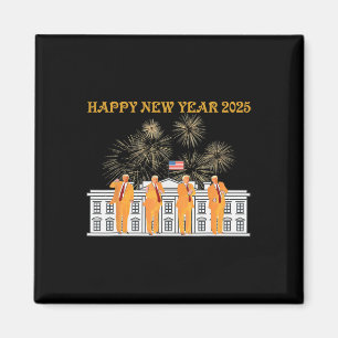 Íman Trump New Year 2025 White House Fireworks Celebrat