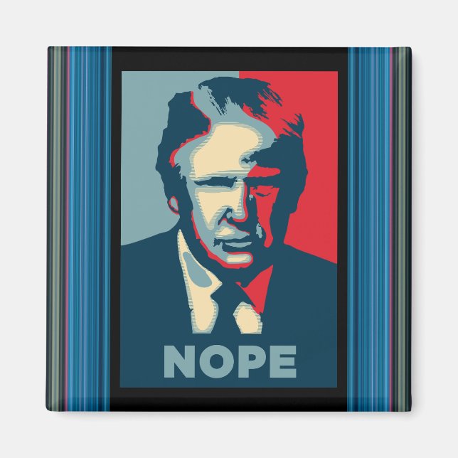 Íman Trump Nope Magnet (Frente)