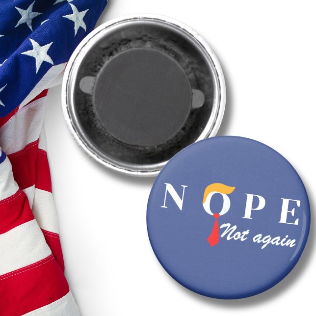 Íman Trump Nope Não Mais Engraçado (Criador carregado)