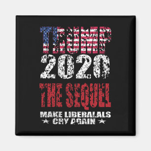 Íman Trump O Sequel Bandeira Dos EUA Aflita Faça Libera