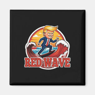 Íman Trump Onda Vermelha Republicano