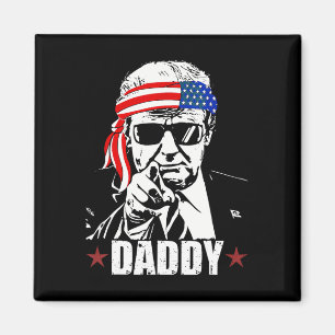 Íman Trump Papai 2025 Oficial Trump Papai Engraçado