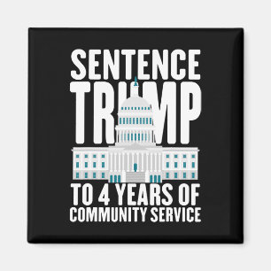 Íman Trump Para 4 Anos De Serviço Comunitário Pro Trump
