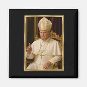 Íman Trump Para Pope T Shirt Presidente Trump Camisetas