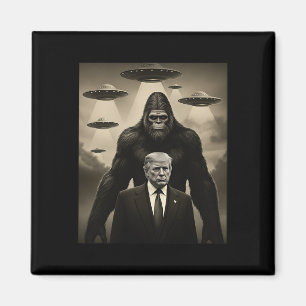Íman Trump Pé Grande Ufo Encontro Alienígena Invasão Ua