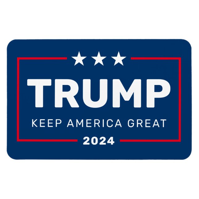 Íman Trump PODE MUDAR ANO Manter o Excelente Americano (Horizontal)