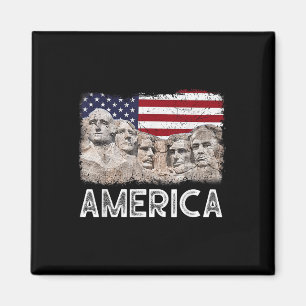 Íman Trump Presidente 45º Rushmore Monte Bandeira Ameri