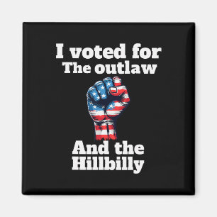 Íman Trump Presidente Eleito Eu Votei Por Outlaw Hillbi