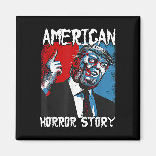 Íman Trump Presidente Usa Flag Halloween Story Co