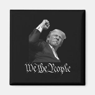 Íman Trump Raising Fist We The Pessoas