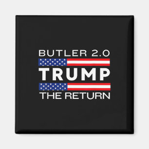 Íman Trump Retorna Butler Comício Luta Trump Elon Butle