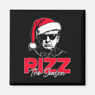 Íman Trump Rizz A Época Engraçado Trump 2024 Xmas Rosa 